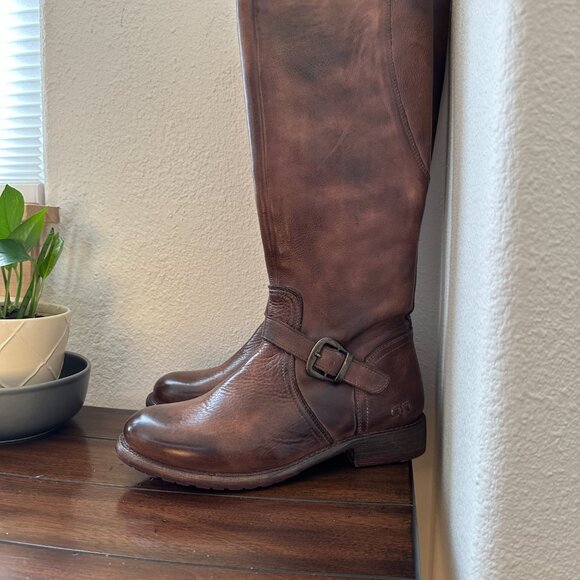 Brand New & Never Worn Bed|Stu Glaye Teak Rustic Brown 9.0 NOT WIDE CALF - Picture 7 of 14